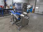 Quantum Conveyorized Topping Applicator With Reclaim Conveyor